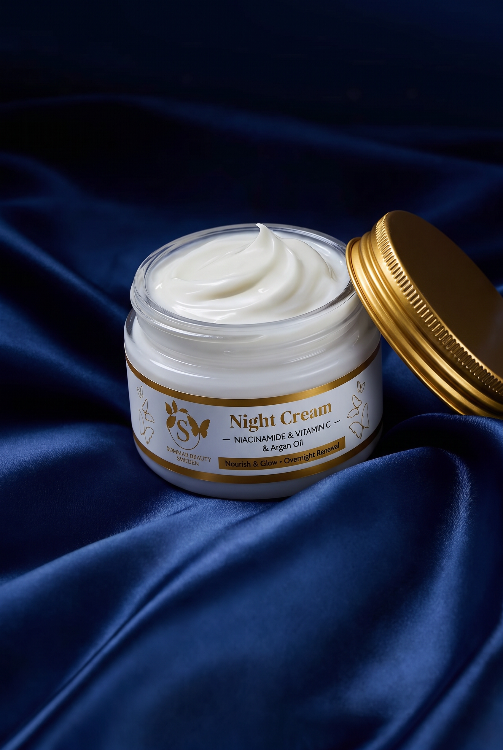 Night Cream with Vitamin C, Niacinamide, and Argan Oil 100ml