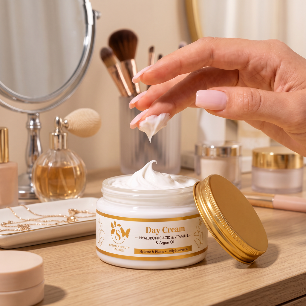 Day cream with Argan Oil, And Vitamin E, 100ml