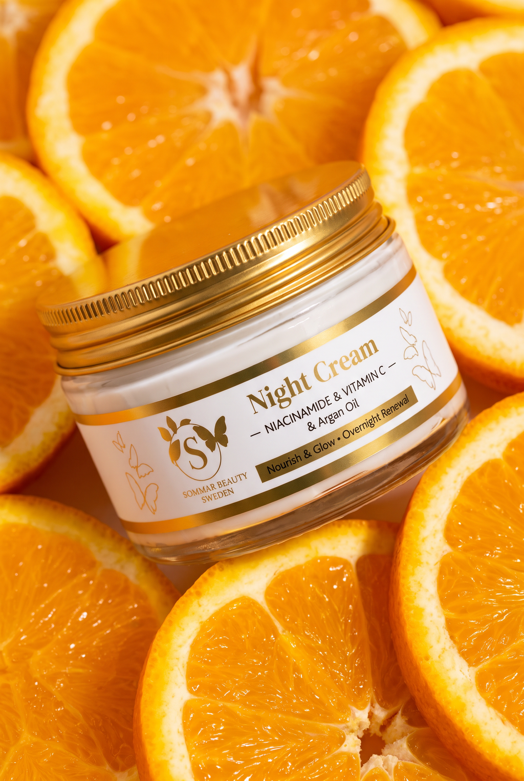 Night Cream with Vitamin C, Niacinamide, and Argan Oil 100ml