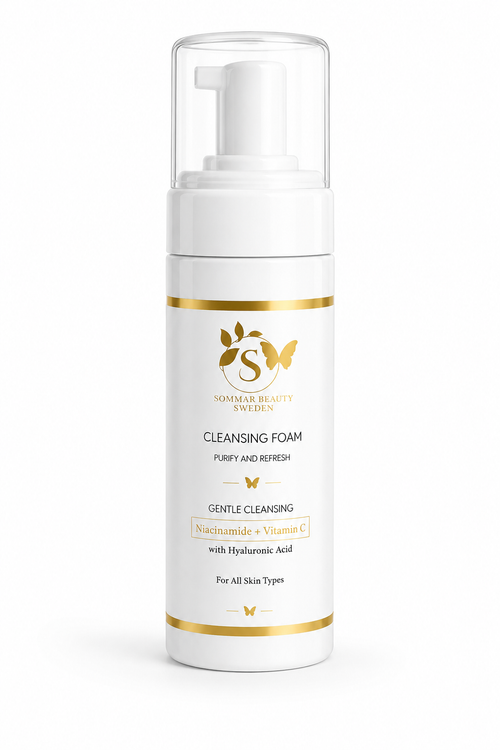 Facial cleansing foam with Niacinamide, Vitamin C and Hyaluronic Acid, 160 ml

Fragrance-Free