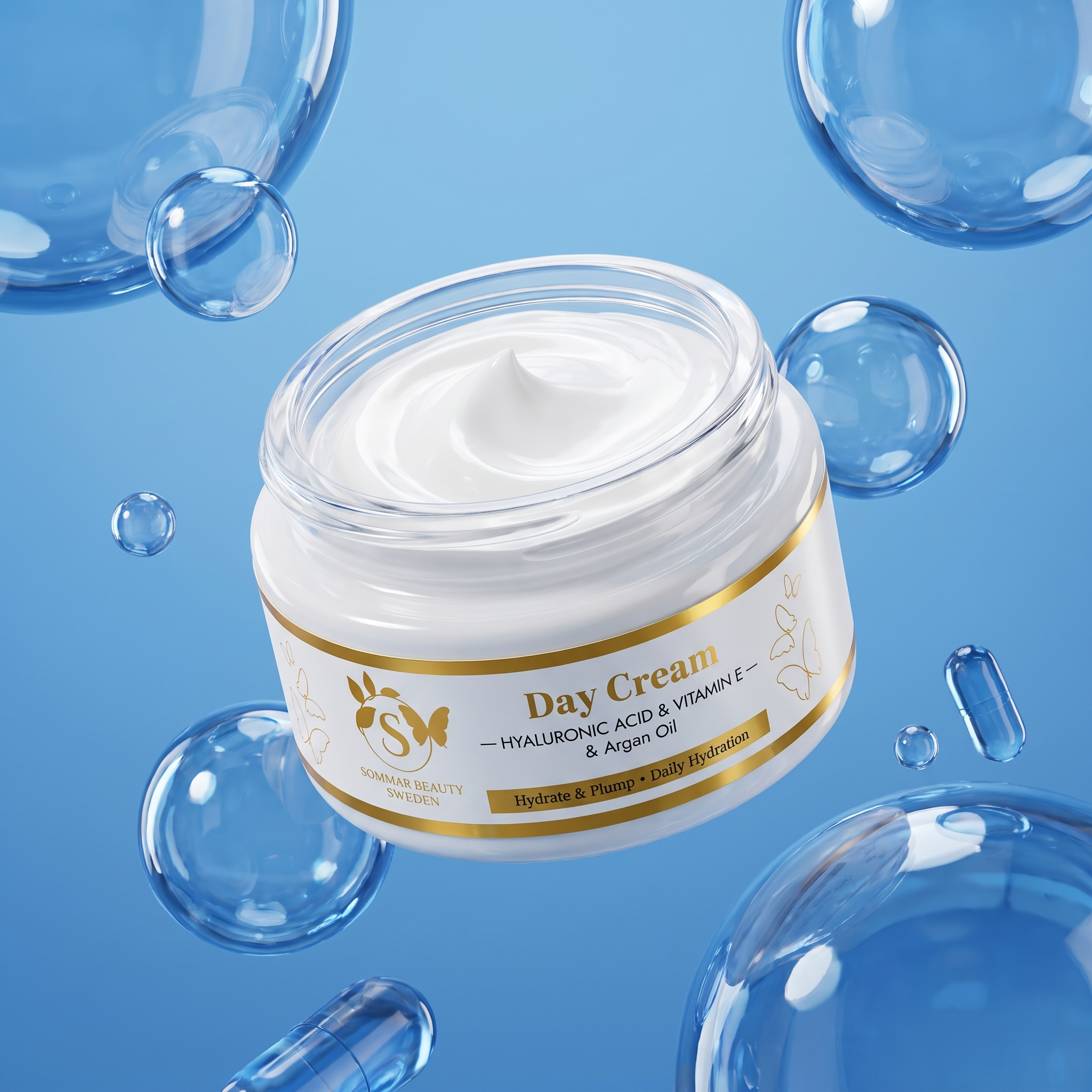 Day cream with Argan Oil, And Vitamin E, 100ml