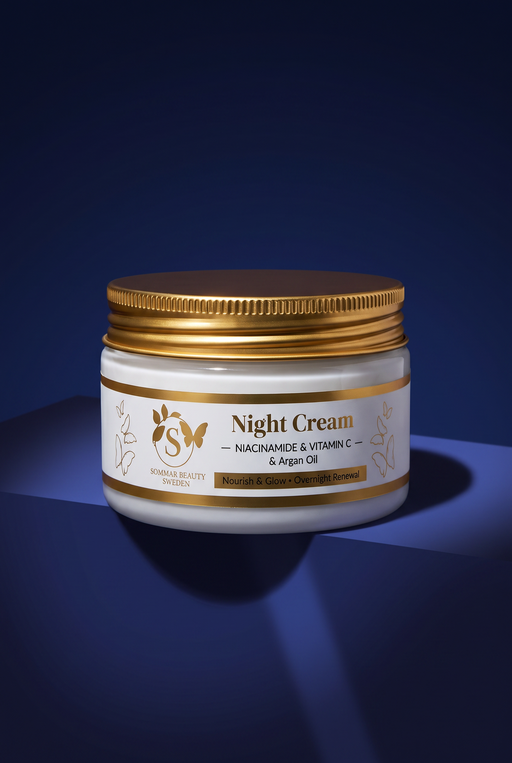 Night Cream with Vitamin C, Niacinamide, and Argan Oil 100ml