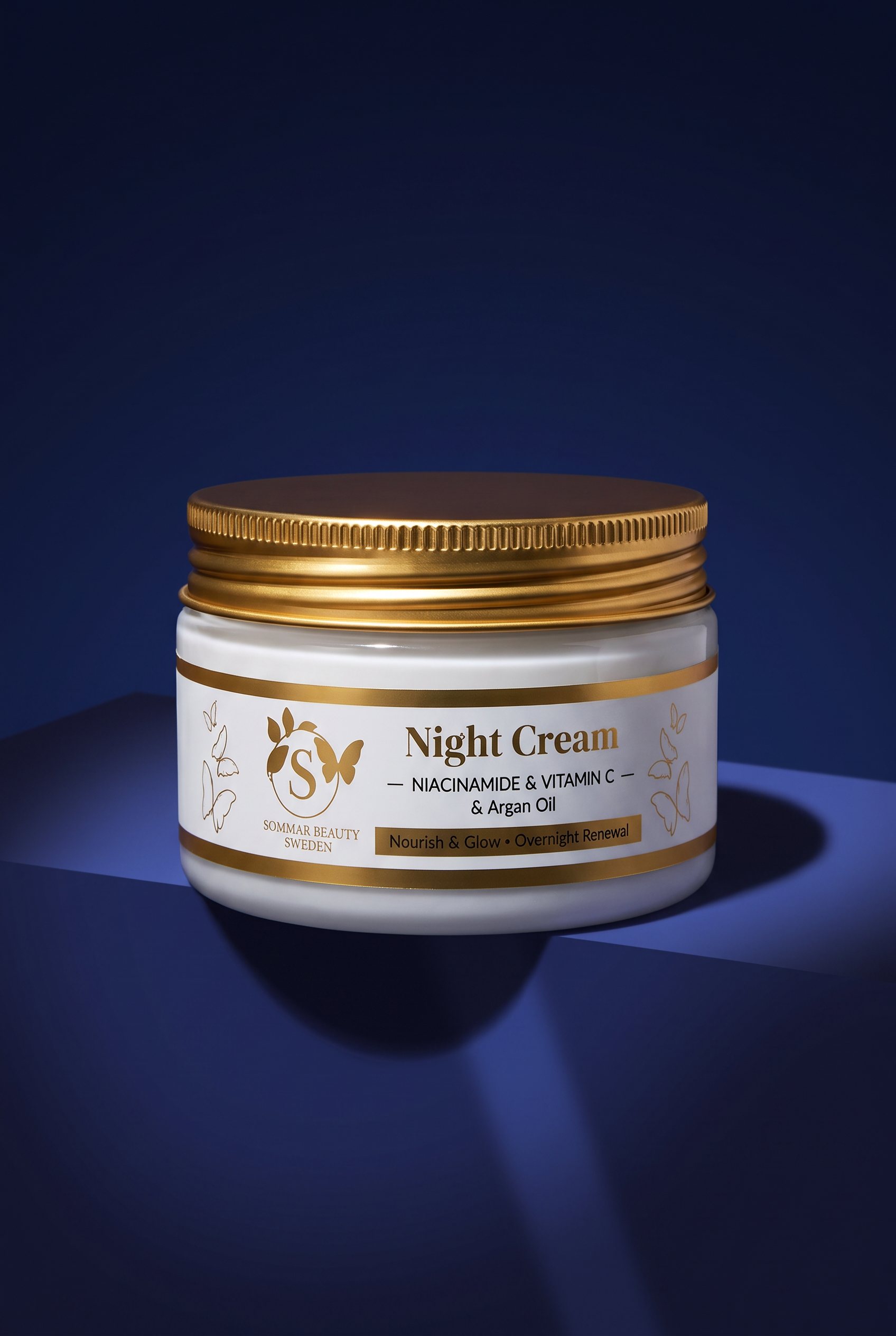Night Cream with Vitamin C, Niacinamide, and Argan Oil 100ml