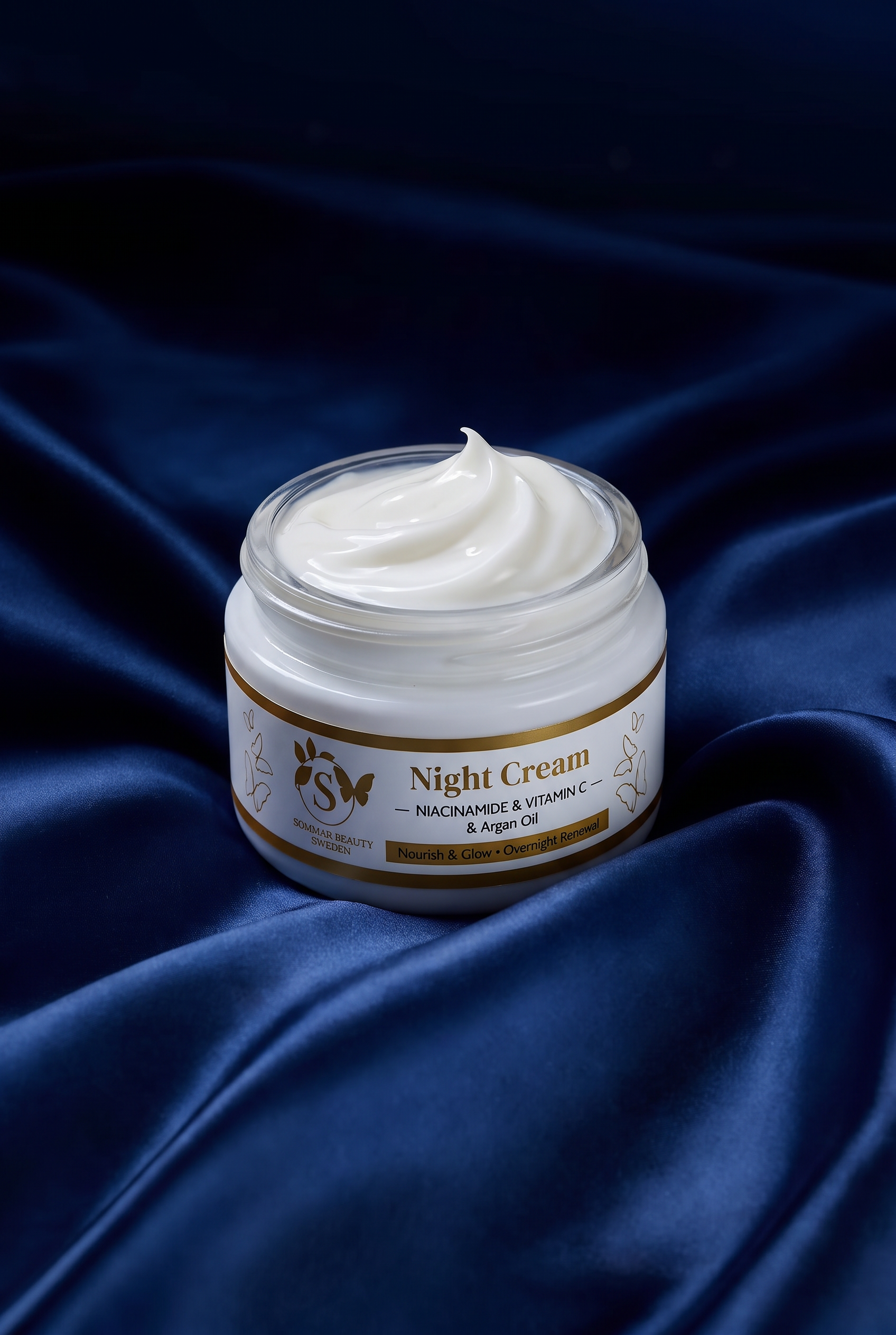 Night Cream with Vitamin C, Niacinamide, and Argan Oil 100ml