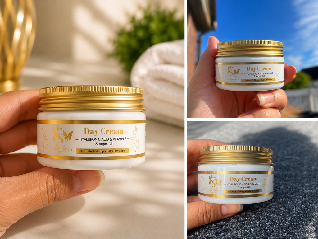 Day cream with Argan Oil, And Vitamin E, 100ml