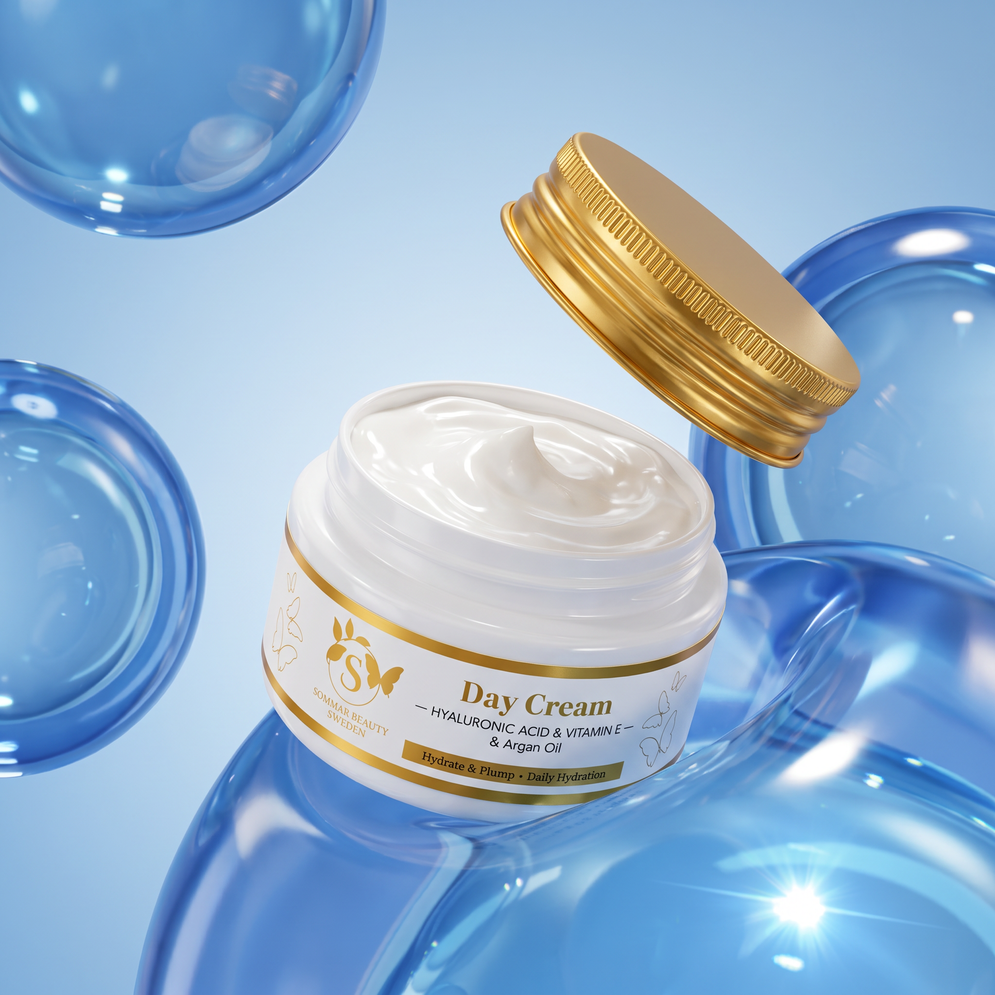 Day cream with Argan Oil, And Vitamin E, 100ml