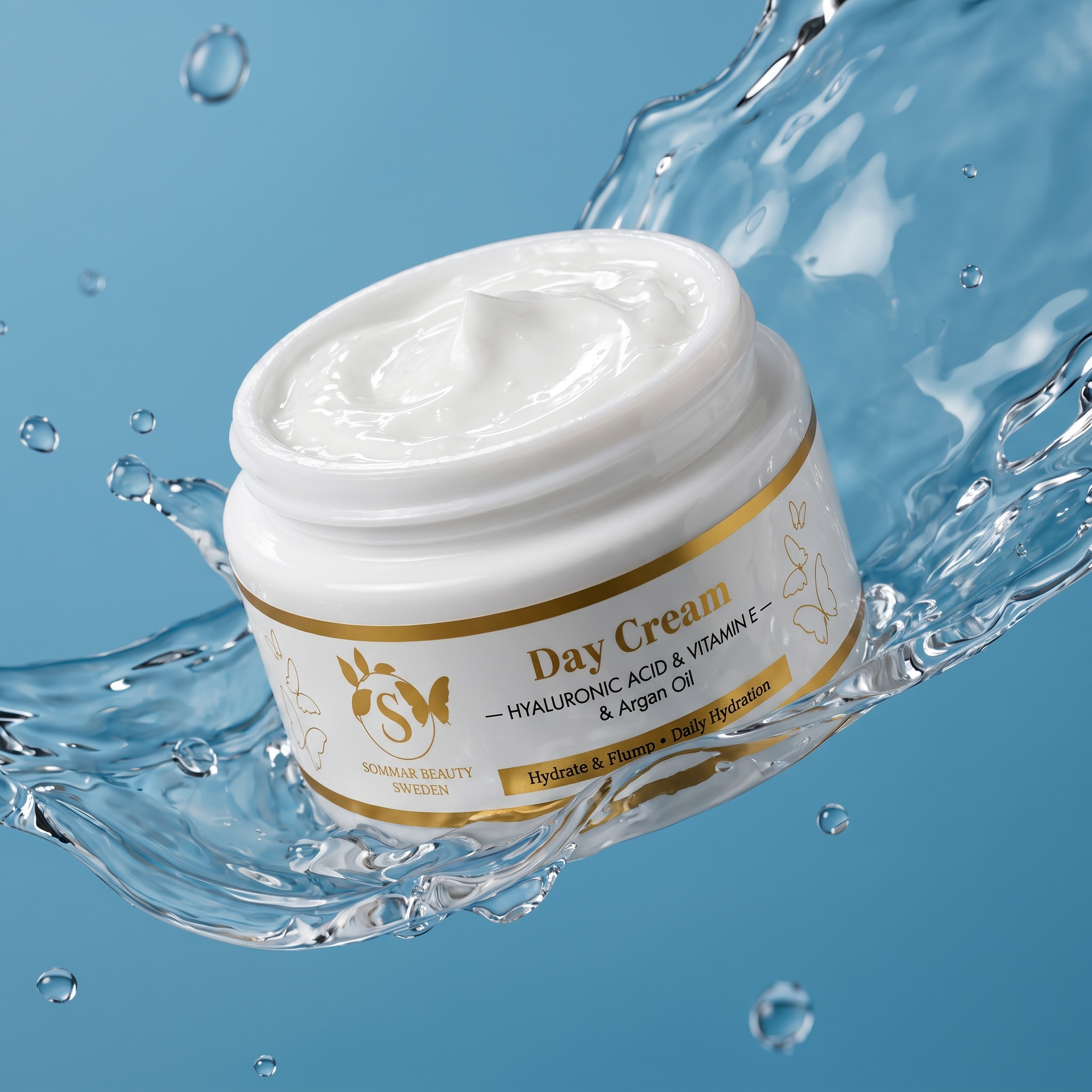 Day cream with Argan Oil, And Vitamin E, 100ml