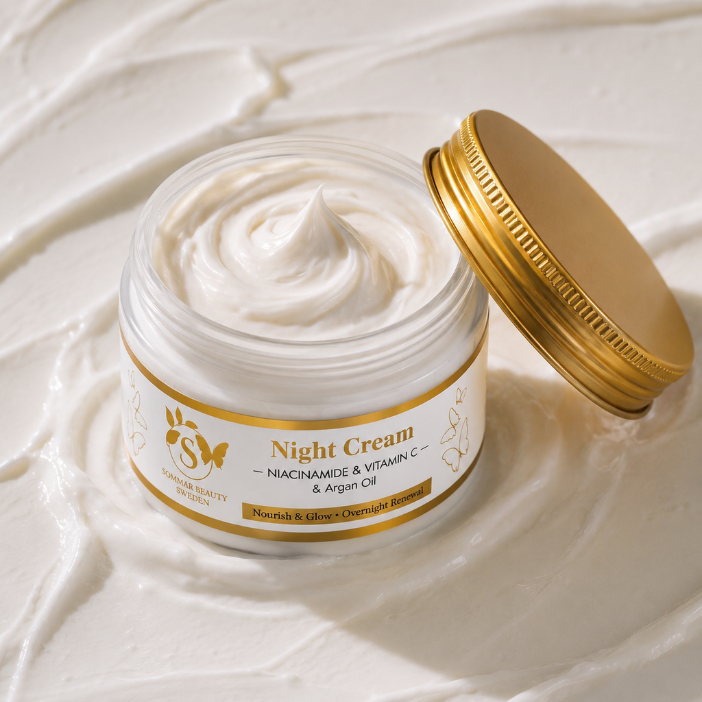 Night Cream with Vitamin C, Niacinamide, and Argan Oil 100ml